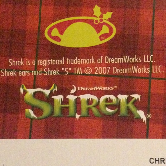 Shrek & Donkey Christmas Ceramic Coffee Mug Set of 4 Collectible 2007 Dreamworks - Picture 15 of 16